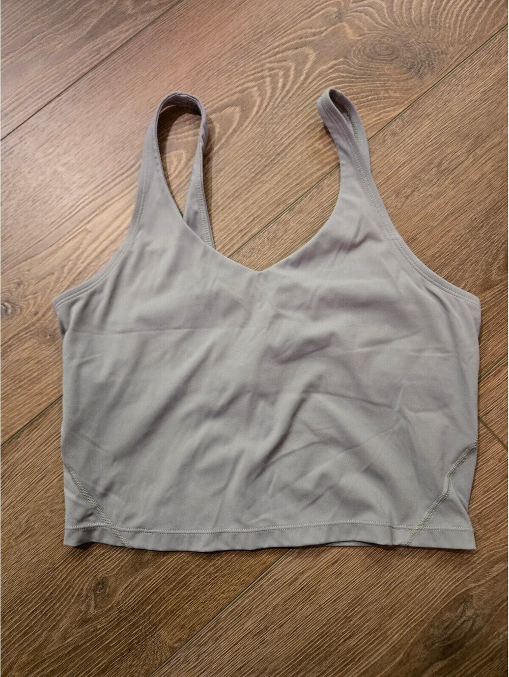 Womens ribbed crop top